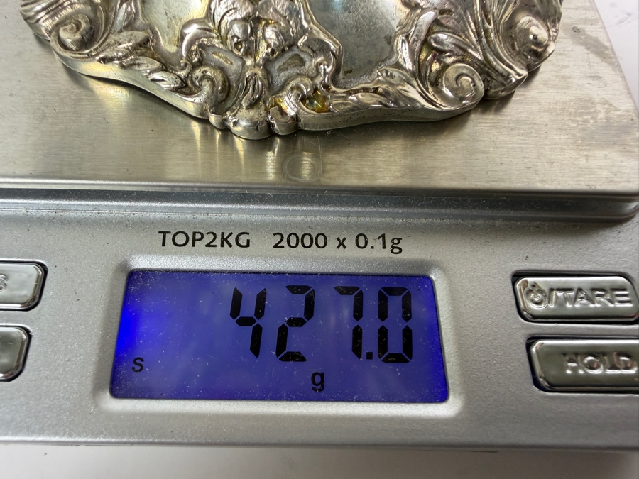 Reed And Barton Francis I Pattern Solid Sterling Silver Footed Compote Bowl 8' X 5' 427g (Silver Melt Value $825) [Photo 15]