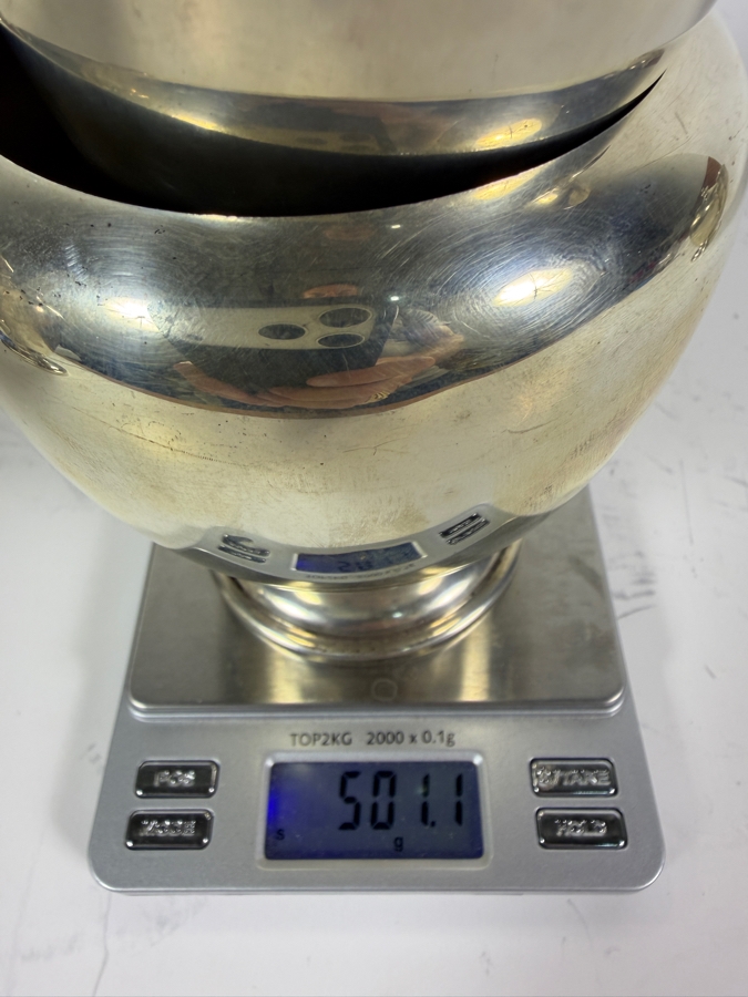 Vintage Sterling Silver Reed & Barton 5-Piece Tea and Coffee Service Set 2,366g (Silver Melt Value $4,574) [Photo 16]