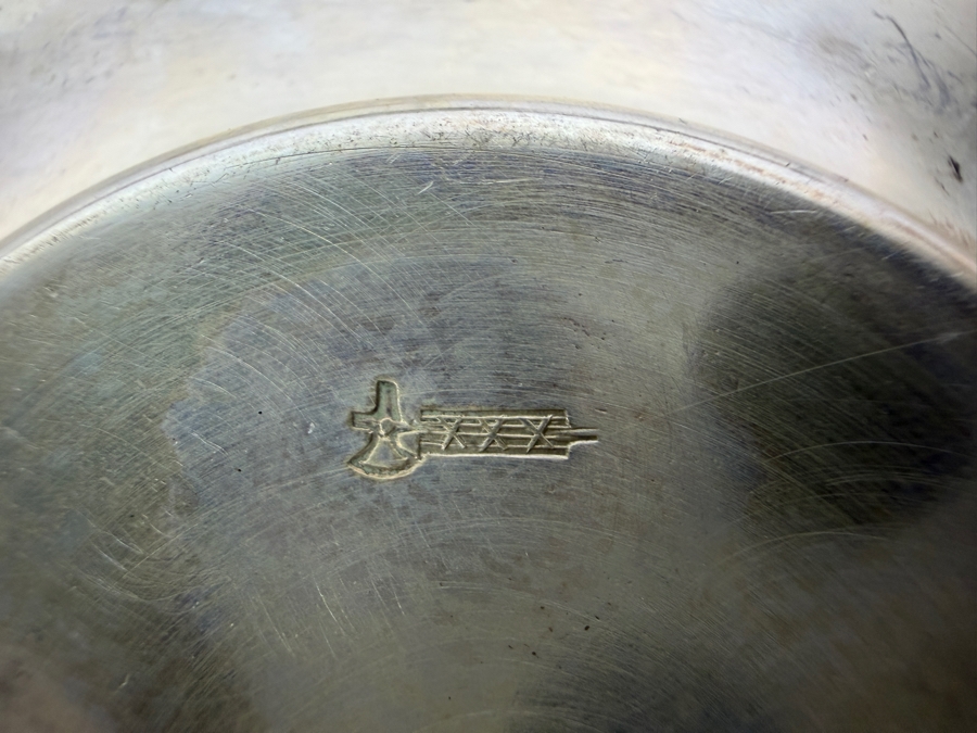 (6) Antique Sterling Silver Art Nouveau William B. Kerr & Co. of Newark, New Jersey Dishes 3 3/8'W 178.1g (Silver Melt Value $344) [Photo 9]