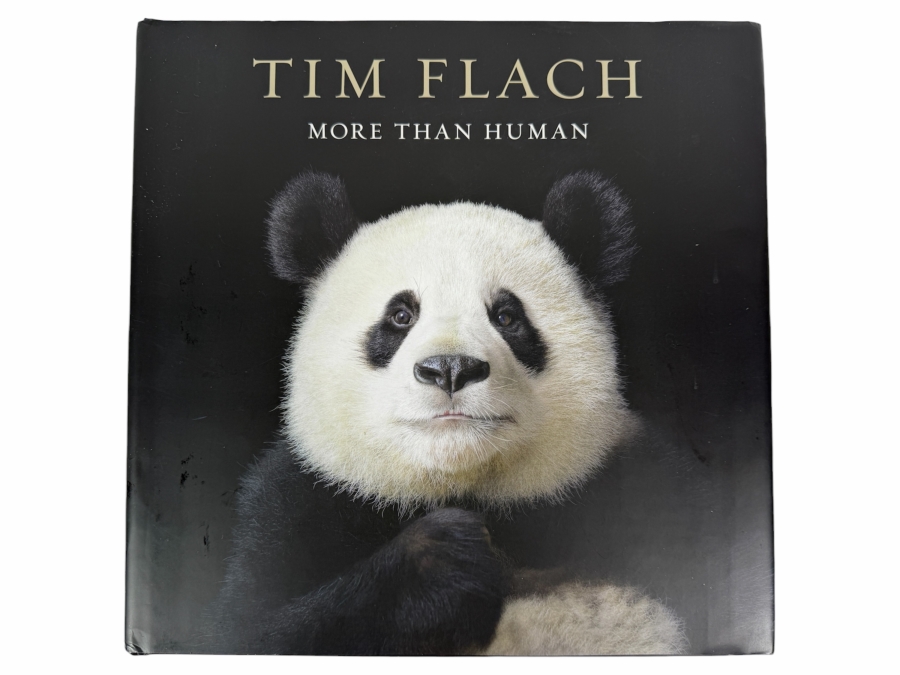 Tim Flach More Than Human Panda Cover Hardcover Animal Photography Coffee Table Book