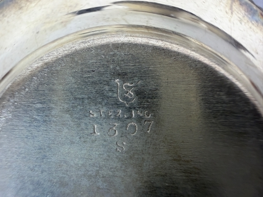 (6) 2' Round Sterling Silver Dishes 58.2g (Silver Melt Value $112) [Photo 6]