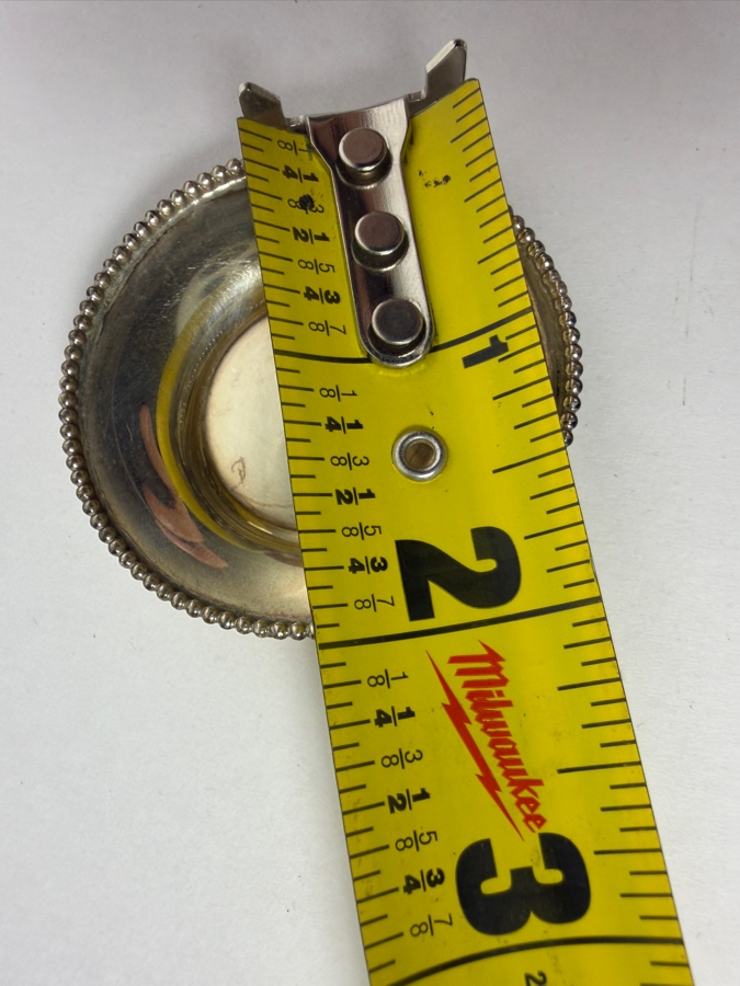 (6) 2' Round Sterling Silver Dishes 58.2g (Silver Melt Value $112) [Photo 7]