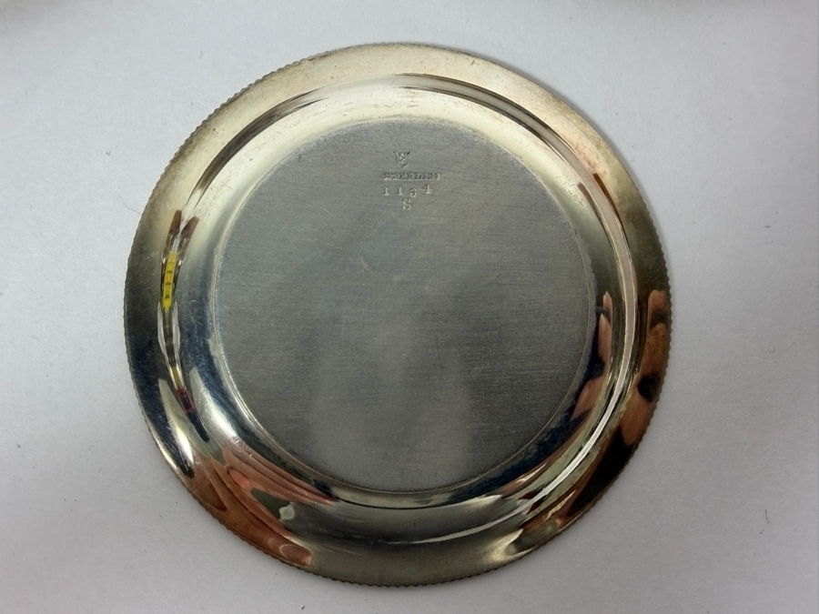 (5) 3' Round Sterling Silver Dishes 93.9g (Silver Melt Value $182) [Photo 4]