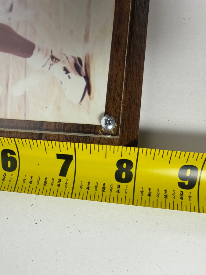 Two Individual Vintage NBA Star Memorabilia Plaques For David Robinson And Magic Johnson 10'W X 8'H [Photo 7]