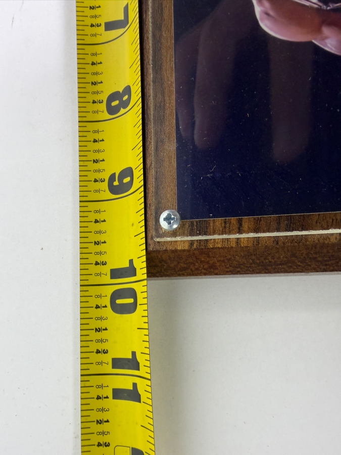 Two Individual Vintage NBA Star Memorabilia Plaques For David Robinson And Magic Johnson 10'W X 8'H [Photo 6]