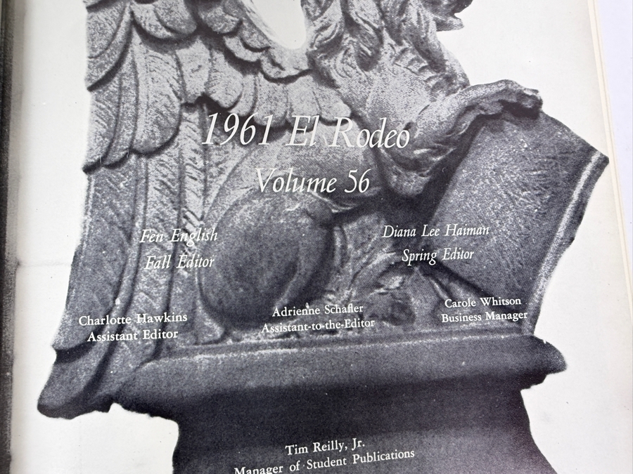 1961 El Rodeo Of Southern California University Of Southern California (USC) Yearbook [Photo 4]