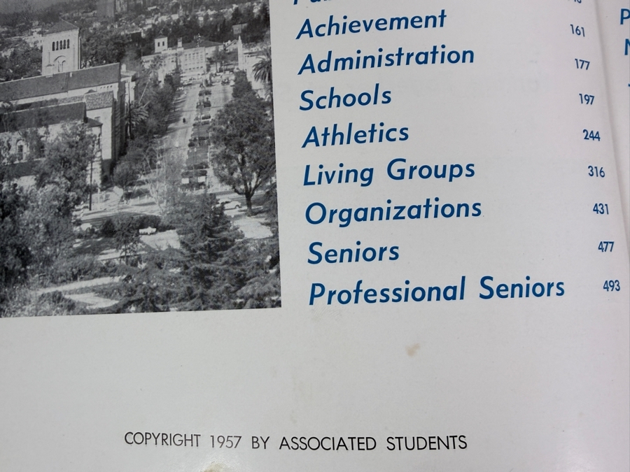 1962 El Rodeo Of Southern California University Of Southern California (USC) Yearbook [Photo 8]