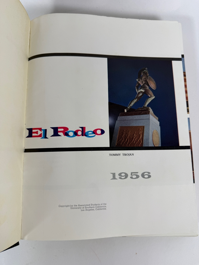 1956 El Rodeo Of Southern California University Of Southern California (USC) Yearbook [Photo 2]