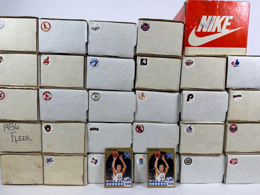 Huge Lot of Mainly MLB Baseball Cards Plus Some Basketball Cards - See Photos [Photo 4]