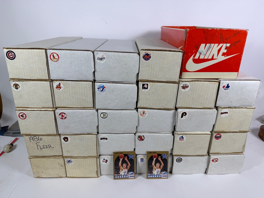 Huge Lot of Mainly MLB Baseball Cards Plus Some Basketball Cards - See Photos [Photo 2]