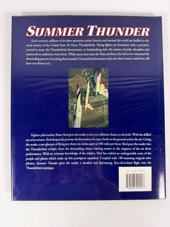 Summer Thunder Second Edition By Brian Shul Hardcover Book With Author Inscription And Signature [Photo 5]