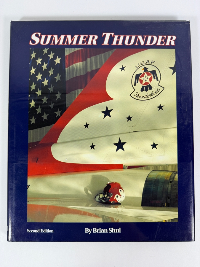 Summer Thunder Second Edition By Brian Shul Hardcover Book With Author Inscription And Signature [Photo 2]