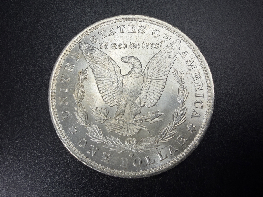 1883 O Brilliant Uncirculated Morgan Silver Dollar [Photo 3]