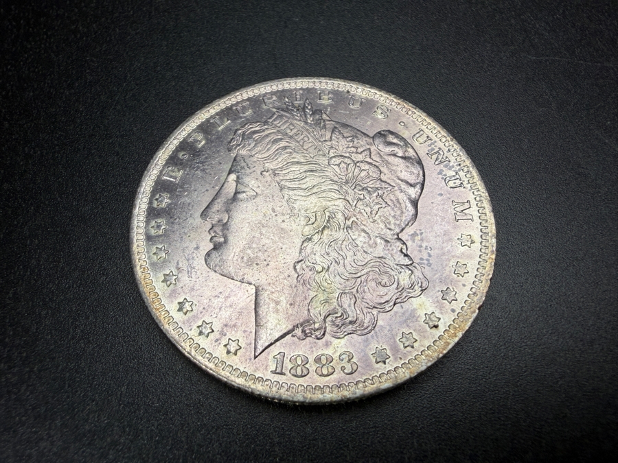 1883 O Brilliant Uncirculated Morgan Silver Dollar [Photo 2]