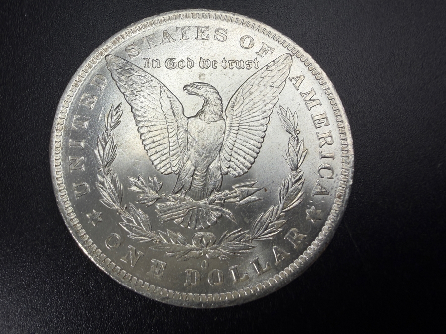 1883 O Brilliant Uncirculated Morgan Silver Dollar [Photo 3]