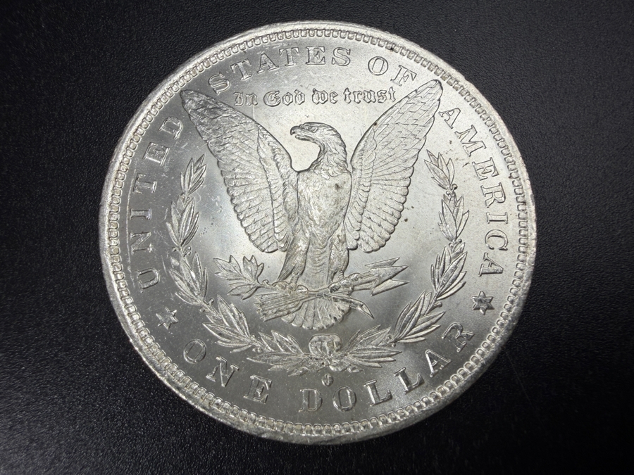 1883 O Brilliant Uncirculated Morgan Silver Dollar [Photo 3]