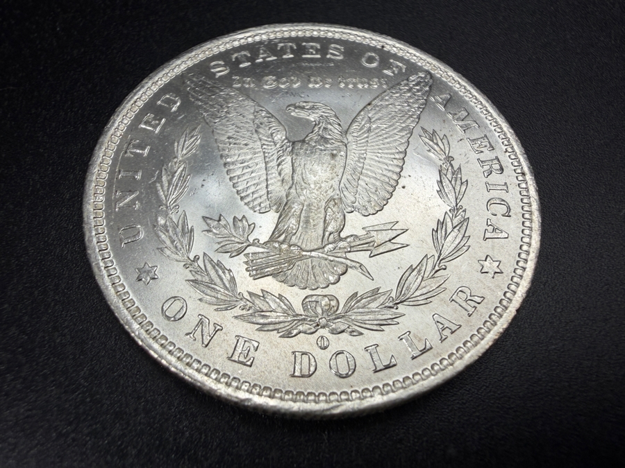 1883 O Brilliant Uncirculated Morgan Silver Dollar [Photo 4]