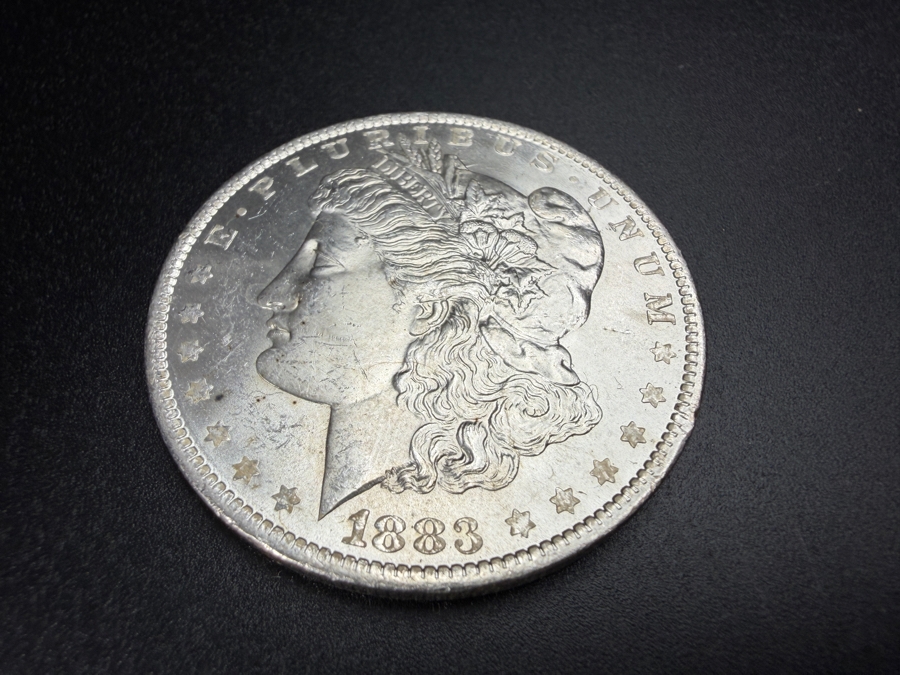 1883 O Brilliant Uncirculated Morgan Silver Dollar [Photo 2]