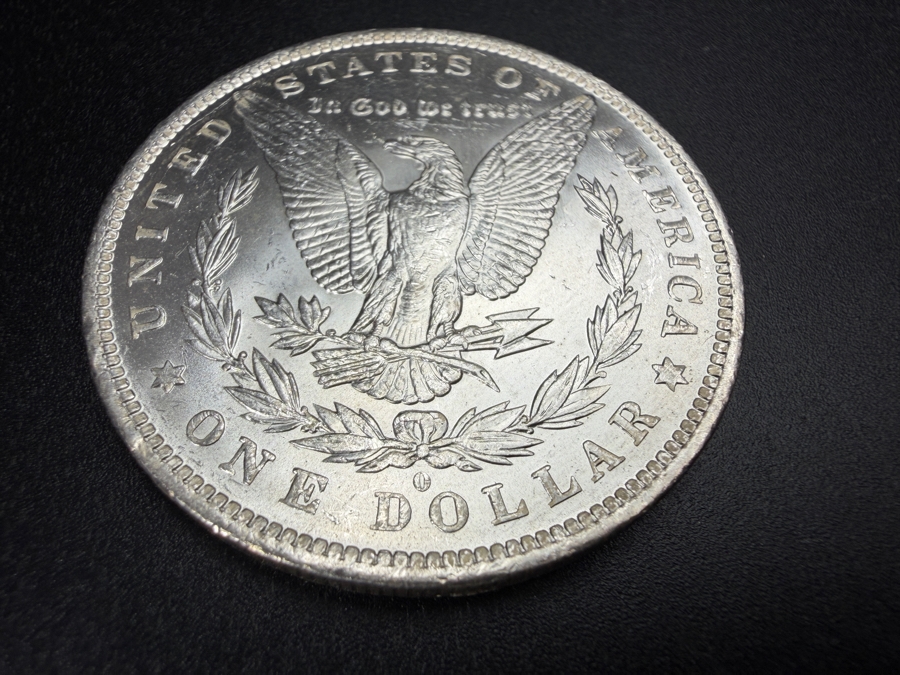 1883 O Brilliant Uncirculated Morgan Silver Dollar [Photo 4]