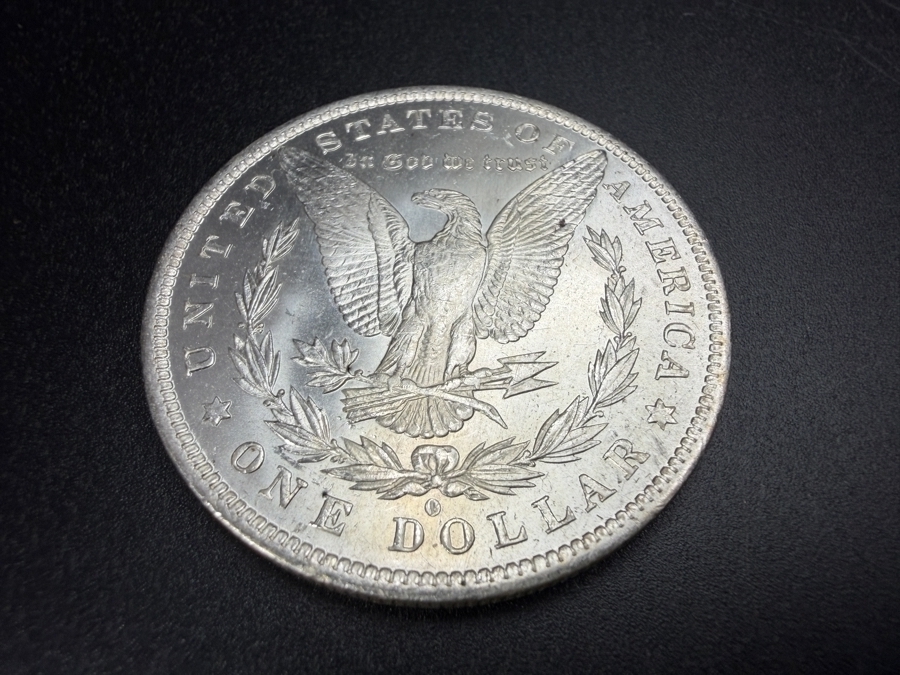 1883 O Brilliant Uncirculated Morgan Silver Dollar [Photo 4]