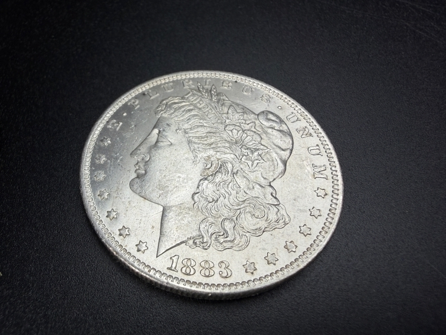 1883 O Brilliant Uncirculated Morgan Silver Dollar [Photo 2]
