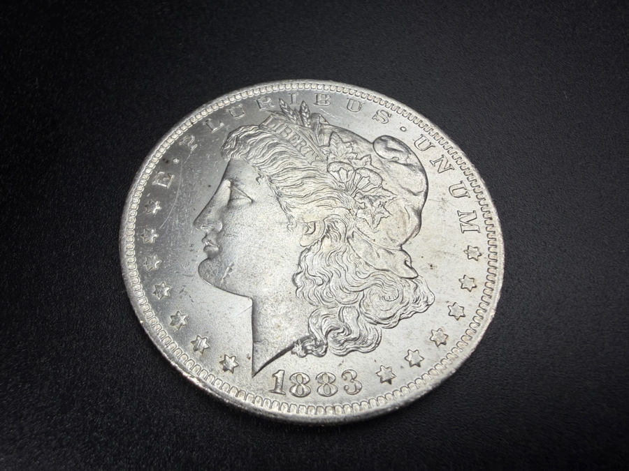 1883 O Brilliant Uncirculated Morgan Silver Dollar [Photo 2]