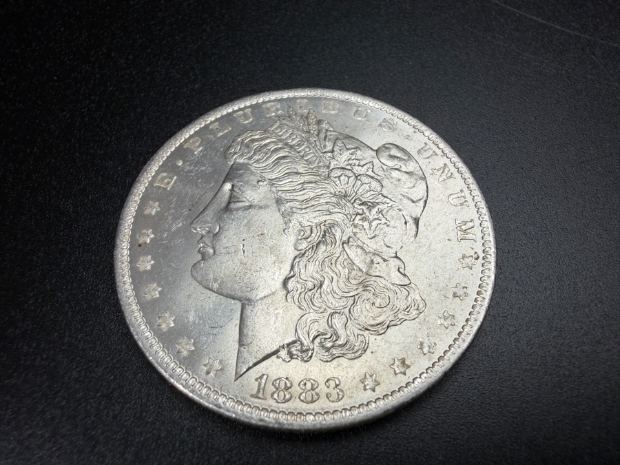 1883 O Brilliant Uncirculated Morgan Silver Dollar [Photo 2]