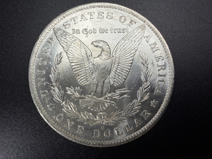 1883 O Brilliant Uncirculated Morgan Silver Dollar [Photo 3]