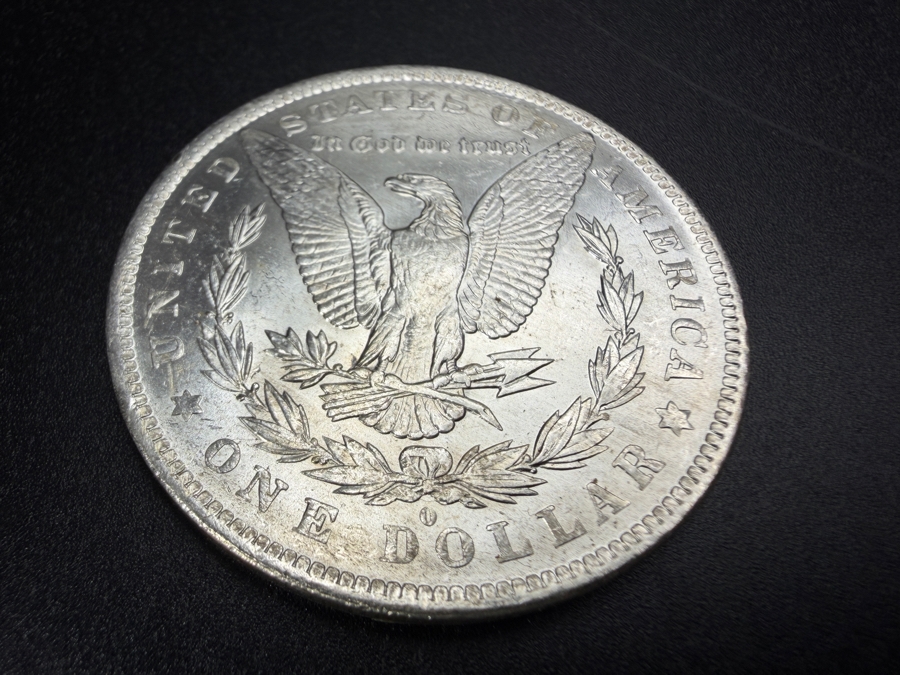 1883 O Brilliant Uncirculated Morgan Silver Dollar [Photo 4]