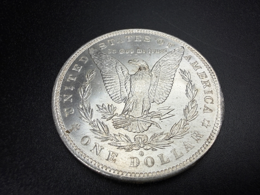 1883 O Brilliant Uncirculated Morgan Silver Dollar [Photo 4]