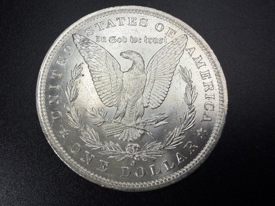 1883 O Brilliant Uncirculated Morgan Silver Dollar [Photo 3]