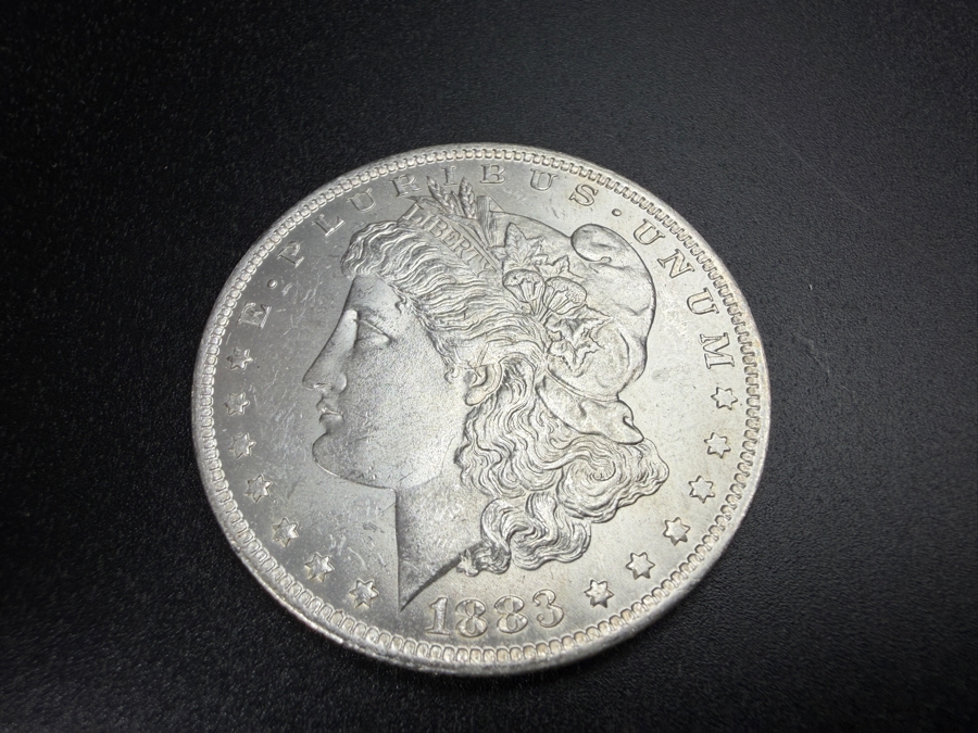 1883 O Brilliant Uncirculated Morgan Silver Dollar [Photo 2]