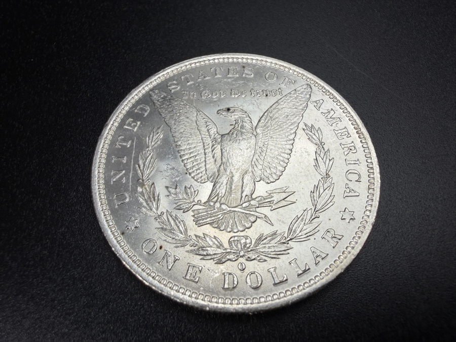 1883 O Brilliant Uncirculated Morgan Silver Dollar [Photo 4]