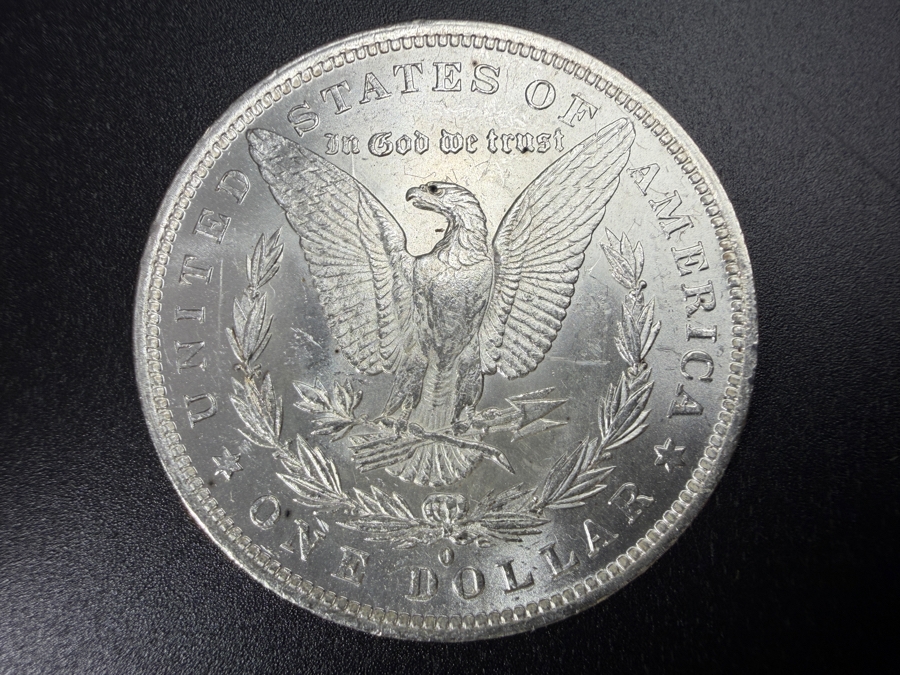 1883 O Brilliant Uncirculated Morgan Silver Dollar [Photo 3]