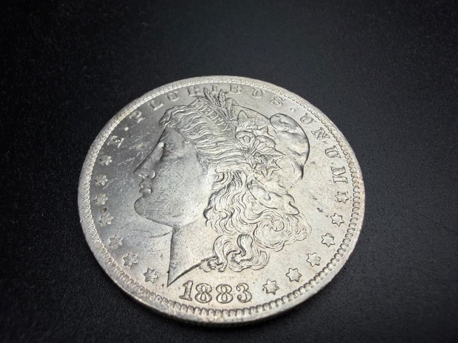 1883 O Brilliant Uncirculated Morgan Silver Dollar [Photo 2]