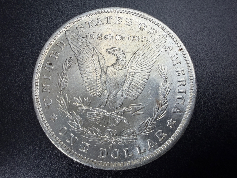 1883 O Brilliant Uncirculated Morgan Silver Dollar [Photo 3]