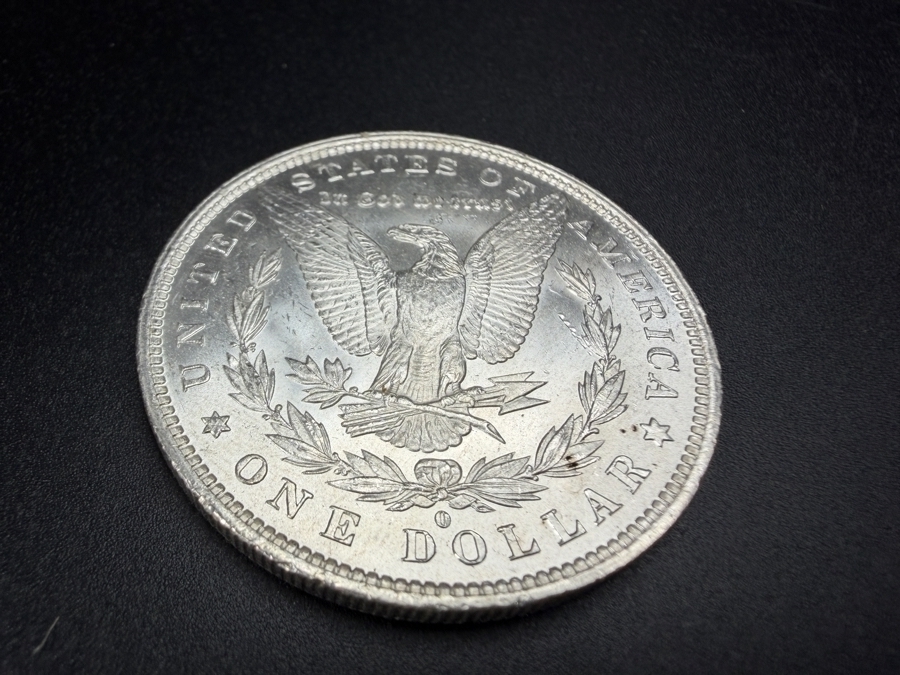 1883 O Brilliant Uncirculated Morgan Silver Dollar [Photo 4]