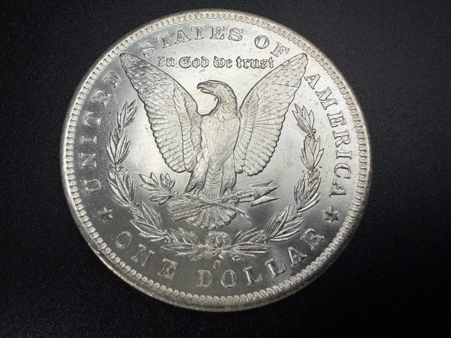 1885 O Brilliant Uncirculated Morgan Silver Dollar [Photo 3]