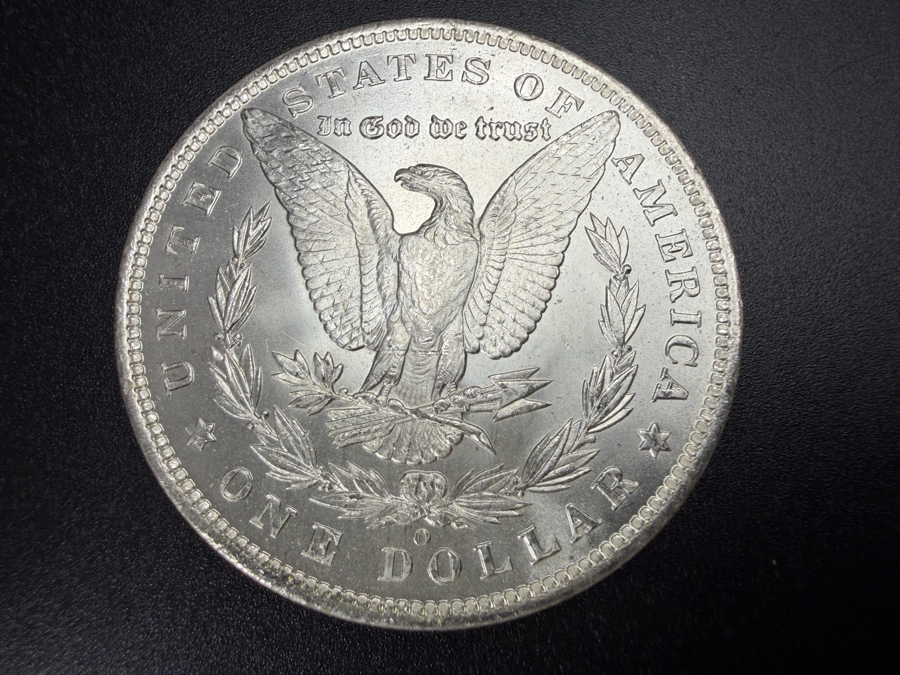 1885 O Brilliant Uncirculated Morgan Silver Dollar [Photo 3]
