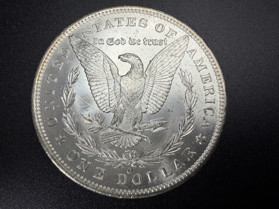 1885 O Brilliant Uncirculated Morgan Silver Dollar [Photo 3]