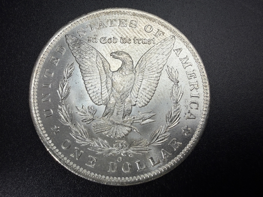 1885 O Brilliant Uncirculated Morgan Silver Dollar [Photo 3]