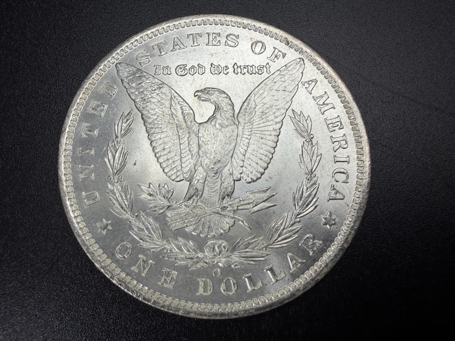 1885 O Brilliant Uncirculated Morgan Silver Dollar [Photo 3]