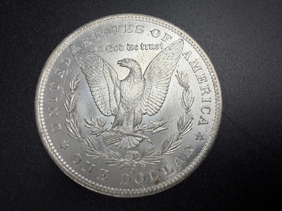 1885 O Brilliant Uncirculated Morgan Silver Dollar [Photo 3]