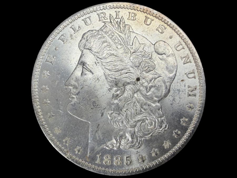 1885 O Brilliant Uncirculated Morgan Silver Dollar
