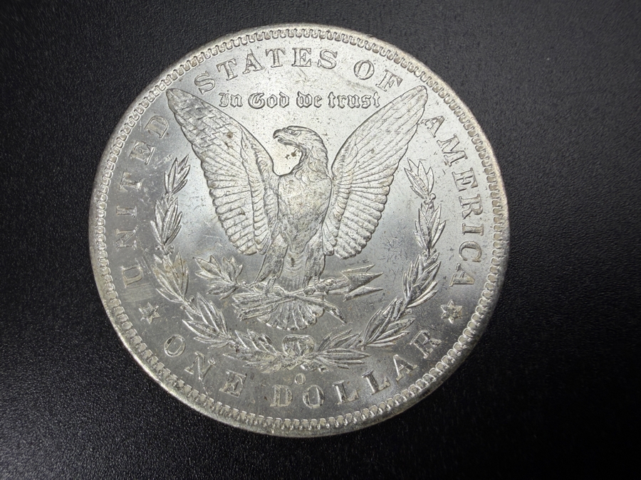 1885 O Brilliant Uncirculated Morgan Silver Dollar [Photo 3]