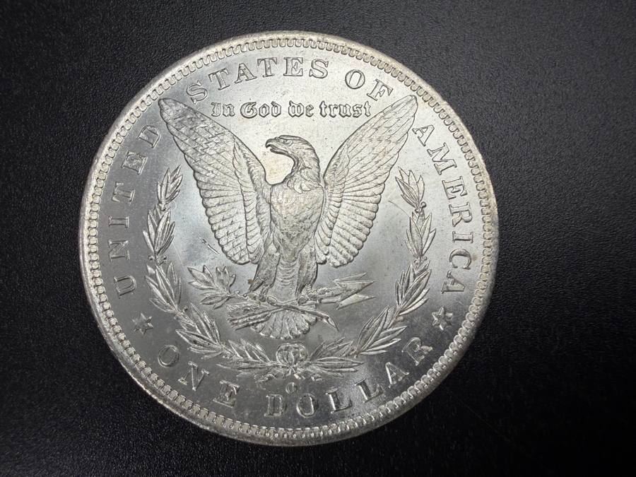 1885 O Brilliant Uncirculated Morgan Silver Dollar [Photo 3]