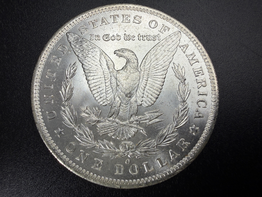 1885 O Brilliant Uncirculated Morgan Silver Dollar [Photo 3]