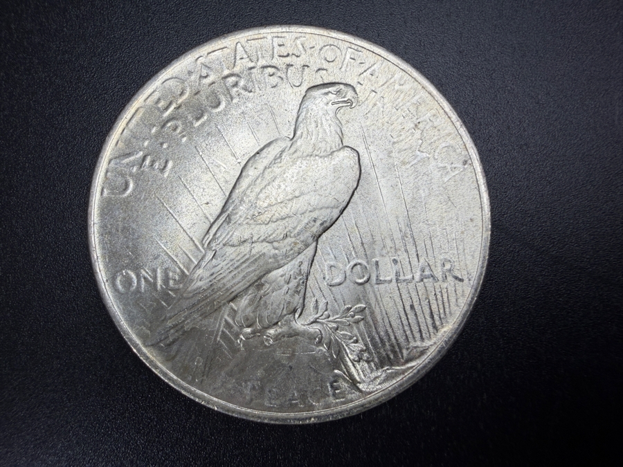 1922 Brilliant Uncirculated Peace Silver Dollar [Photo 3]