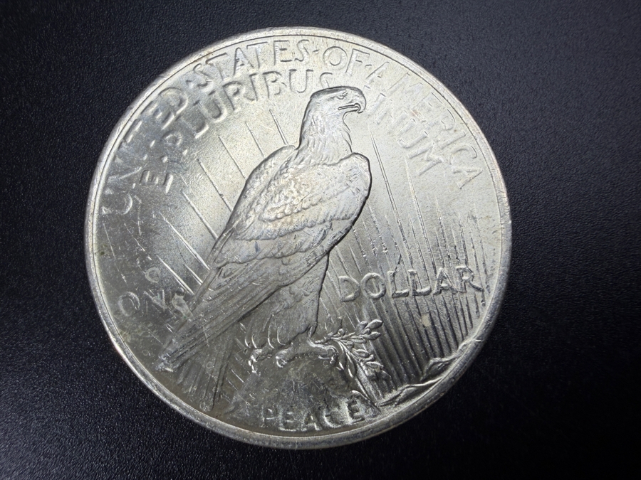 1922 Brilliant Uncirculated Peace Silver Dollar [Photo 3]