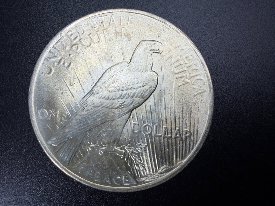 1922 Brilliant Uncirculated Peace Silver Dollar [Photo 3]